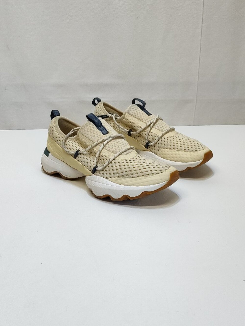 SOREL Kinetic Impact Lace Sneakers Training Women's 9.5 Blue Gum Sole NL4073-766